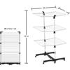 COLOMBO NEW SCAL S.P.A. Stendibiancheria verticale, 3 piani, 40 metri, modulabile, acciaio e alluminio, silver, Colombo