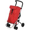 FOPPA PEDRETTI S.P.A. Foppapedretti Help Carrello Spesa, Corallo, Leggero e Chiudibile, Borsa Capiente 39,5 L, Maniglione Regolabile