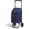 GIMI SPA Gimi Argo Carrello Spesa 42L Blu - Resistente e Pratico