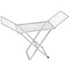 METAL F.A.R. S.R.L. STENDIBIANCHERIA PINGUINO BIANCO CON RUOTE