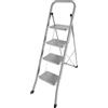 COLOMBO NEW SCAL S.P.A. Sgabello Scala a 4 gradini in acciaio rinforzato - Sicura e resistente, portata 150 kg