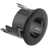 OTOTEC Staffa di fissaggio per sensore di parcheggio, compatibile con Honda Jazz MK4 CR-V MK4 Civic MK9 HR-V MK2 Park Assist Sensor staffa supporto (nero)