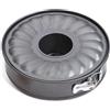 EUBSWA Teglia apribile rotonda, 26 cm, piccola teglia con fondo piatto e tubolare, con rivestimento antiaderente per teglia da forno, stampo per torte