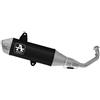 Arrow Scarico Completo Arrow omologato con terminale Urban in allu