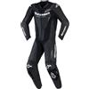 Alpinestars Tuta Moto Intera in Pelle Alpinestars GP FORCE V2 1PC Nero