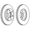 FERODO 2 DISCHI FRENO FERODO FCR310A FCR310A