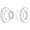 FERODO 2 DISCHI FRENO FERODO FCR189A FCR189A