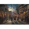 Schmidt Spiele 58548 Thomas Kinkade, Wizarding World, Harry Potter, Diagon Alley, Puzzle da 1000 Pezzi