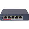 Hikvision Switch DS-3E1105P-EI.Pro Series 5 porte managed 8 Mbps 4PoE 60W + 1 uplink Mbps
