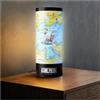 Get Trend One Piece Mappa Cilindrica LED Lampada Bambini, Lampada da Comodino con 3 Livelli di Luminosità, USB-C o Alimentato a Batteria, Luce Notturna per Della Camera da Letto, Regalo Anime (Multi Map)