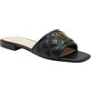 GUESS Tameli, Sandali Bassi Donna, Nero 001, 40 EU