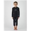 UYN JUNIOR VISYON 2.0 UW SET (Shirt LG_SL/Pants Medium) Base Layers Bambini