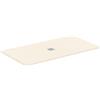 Ideal Standard - Ultra Flat S+, Piatto doccia rettangolare ultrasottile in resina effetto pietra, 170x90cm, Ideal Solid, Scarico centrale, Sabbia