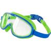 Splash About Maschera Snapper per bambini, verde e blu, per bambini (6-14 anni)
