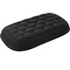 WUFKOP Supporto Polso Mouse con Memory Foam, Cuscino Poggiapolsi Ergonomico Antiscivolo per Sollievo dal Dolore, per Computer, Laptop, Ufficio, Gaming, Nero