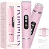 MANKIW Rasoio Donna 2 in 1 Elettrico, Doppia Testina con Ricarica Type-C, IPX7 Impermeabile, Rasoio Corpo Donna per Gambe, Ascelle e Zona Bikini, Uso Bagnato e Asciutto | Rasoio da donna 2 in 1, con doppia testina, impermeabile IPX7 e ricarica USB, per …