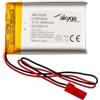AKYGA Batteria 3,7 V 1600 mAh LP903450 ai polimeri di litio Akyga AKY0099 Li-Po PCM JST 2 poli, connettore 2,54 15 cm