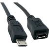 CY Cavo USB 2.0 Micro USB 5 pin maschio a 5 pin femmina cavo di prolunga ad alta velocità per alimentazione dati 150 cm 1,5 m
