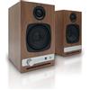 Audioengine HD3 Altoparlanti wireless con Bluetooth - Altoparlanti per computer alimentati da 60W per monitor da tavolo e sistema musicale domestico con Bluetooth aptX HD, AUX, USB