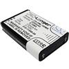 TECHTEK Batteria 2200mAh compatibile con [Garmin] E1GR, E1GRVIRBELITE, E2GR, E2GRVIRBELITE, VIRB, VIRB Elite, Virb Elite Action HD Camera 1.4 sostituisce 010-11599-00, 010-11654-03 FBA