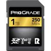 ProGrade Digital Scheda SD UHS-II da 1TB V60: velocità di scrittura fino a 130MB/s e velocità di lettura 250MB/s | Per professionisti, cineasti, fotografi e curatori di contenuti - Di ProGrade Digital