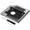 Neuftech 2nd 2.5'' HDD SSD Caddy SATA adattatore per tutti i Notebook Laptop 9.5 mm Hard Disk con SATA Drive compatibile con HP Dell Acer ASUS Lenovo