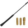 WNTJN Antenna Auto Autoradio Antenna Tetto 23cm Sostituzione Universale, Auto con Funzione di Ricezione AM/FM/DAB Potente, Con Filettatura M4 M5 M6