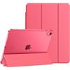 FINTIE Custodia per iPad (A16) 11ª Generazione 11 (2025) / iPad 10ª Generazione 10.9 (2022) - Sottile Leggero Opaca Semi-Trasparente Posteriore Cover Case con Auto Sveglia/Sonno, Rosa