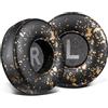 SOULWIT Cuscinetti Auricolari 70 mm Ricambio per AKG Y50/Y50BT/Y55/K618/K619 On-Ear Cuffie, Cuscinetti Auricolari con Schiuma ad Alta Densità per L'isolamento dal Rumore