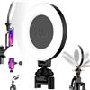 Amayo - Luce per selfie per cellulare treppiede per smartphone Bluetooth Tripod Selfie Stick Accessori per iPhone 12, 13, 14, 15 Huawei, Samsung (luce selfie)
