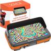 Sovica Porta cellulare moto bici impermeabile Fissaggi e cerniera rinforzati Custodia per visiera Valida per smartphone fino a 7,6 Compatibile con tutti i tipi di manubri