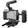 Tilta ZR Cage, gabbia per fotocamera compatibile con Nikon ZR Pro Kit con impugnatura superiore Xeno, impugnatura laterale Xeno e piastra base LWS da 15 mm - Nero TA-T98-B-B