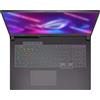 MiNGFi TPU coperchio della tastiera Copritastiera per ASUS ROG Strix Scar 17 (2022) G733Z G733ZW G17 (2021) G713QR G713RM G713QE - Trasparente