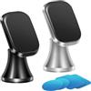 Viedouce Porta Cellulare Magnetico Auto, 2 Pezzi Supporto Cellulare Telefono Auto Calamita, 360° Universale Cruscotto Portacellulare, Compatibile con iPhone, Samsung Galaxy, Xiaomi, Huawei, LG ECC