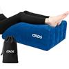 Gads Cuscino gonfiabile per gambe, cuscino gonfiabile per gambe e ginocchia, cuscino da viaggio, cuneo per dormire a letto e design di supporto per un comfort elevato, cuscino portatile per la circolazione