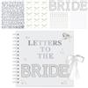 Frizlryem Album Fotografico Fai da Te Matrimonio, 21x21cm Scrapbook Letters to The Bride, Album Fotografico Personalizzabile Scrapbook, Fotolibro Personalizzabile Guest Book per Addio al Nubilato e Nozze