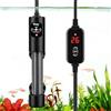 hygger Riscaldatori per Acquario 25W, Sommergibile Riscaldatore Acquario per Tartarughe con Regolatore di Temperatura da 7,5 a 19 Litri (15-34°C)