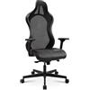 TOPSTAR Sitness RS Sport Plus Continental - Sedia da ufficio, in similpelle, con braccioli e cuciture nere, colore: Rosso/Nero