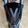 Resin Bike Adesivi Moto Compatibile con Kawasaki Versys 1100 SE 2025-2026. Protezione Parafango e Parasteli Antigraffio e Antiurto. Adesivi Resinati 3D Made in Italy