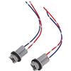 Mavaol Portalampada T15 con portalampada, precablato, termico, compatibile con lampadine T10, W5W, 168, 194, per auto, camion, rimorchi, barche