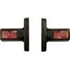 4 x LED Luci di Posizione Laterali Indicatore Ingombro Bianco Camion