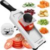 Fullstar 2-in-1 Mandolina per Verdure e Julienne Taglia Verdure - 4 Regolabili Impostazioni di Spessore - Affetta Verdure Manuale - Patate Zucchine Carote Cipolle