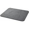 Genérico Shiny Whispers - Tappeto diatomite da bagno 60 x 39 - Asciugatura rapida - Bagno e cucina - Tappetino in pietra diatomee - Super assorbente e antiscivolo - Stone Bath Mat (grigio marmo)