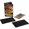 Tefal Set snack della collezione XA800412 per ricettario con waffle con 4,4 x 15,5 x 24,2 cm