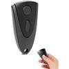 PNGOS 433,92 MHz Trasmettitore manuale porta garage per Novoferm Novotron 502 MAX43-2, 504/512/514/522/524, con batteria, 2 canali, Quick Copy Code, apriporta del garage telecomando (1 PCS)