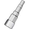 Oumuik Chiave universale per nippli valvole, chiave a gradini con 5 gradini da 3/8, 1/2, 3/4, 1-1/4 per impianti idraulici e radiatori