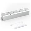 GASHER 1pezzi Alluminio 4 vie 6 porte collettore pneumatico blocco di distribuzione aria Splitter 1/4 porta di uscita 1/2 porta di alimentazione