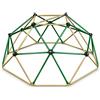 HyperMotion Cupola da Arrampicata per Bambini - Altalena da Giardino e Scivolo per Esterno con Struttura in Metallo Zincato, Portata 350 kg, Giochi per Sviluppo Motorio dai 3 Anni - 6 Ft