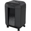 Fellowes distruggi documenti a frammento LX85, 12 fogli, per casa e piccolo ufficio, uso personale, cestino da 19 litri, distruggidocumenti con tecnologia Safesense, nero