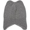 KNITAS Berretto per Bambini a Maglia monostrato in Lana Merino e Cashmere, Super Morbido e Caldo, per Ragazzi e Ragazze, 3-8 Anni, Berretto Invernale per Bambini, Colore Grigio, Taglia 50-54cm
